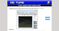 Desktop Screenshot of hdtune.com