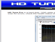 Tablet Screenshot of hdtune.com